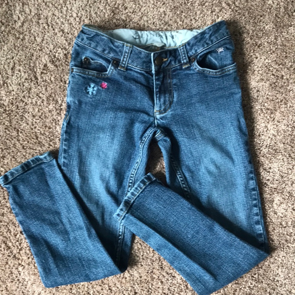 Lands End girls jeans